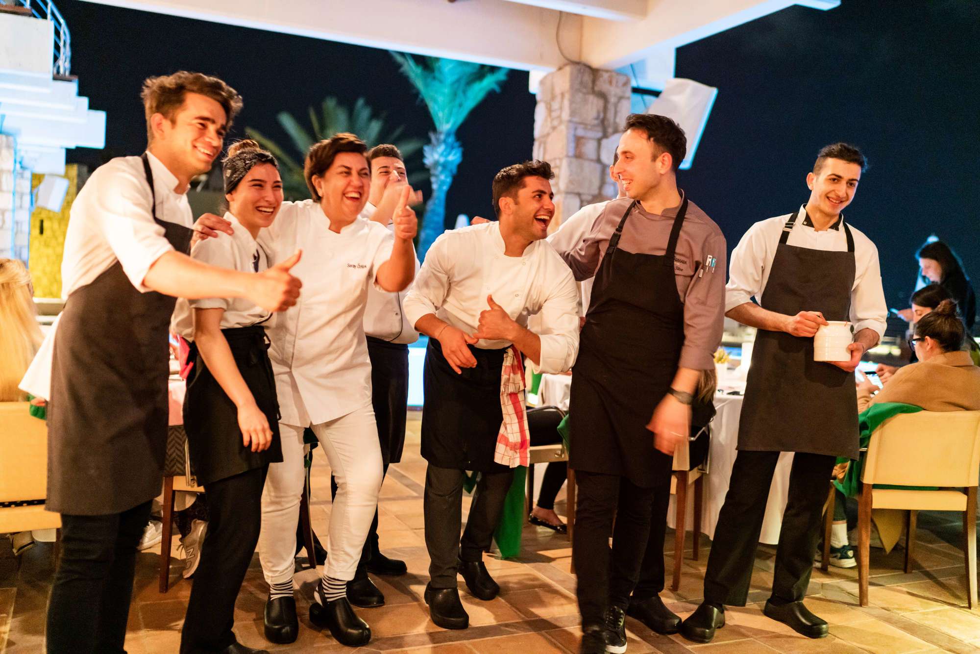 The Marmara Bodrum Tuti Restaurant Crew
