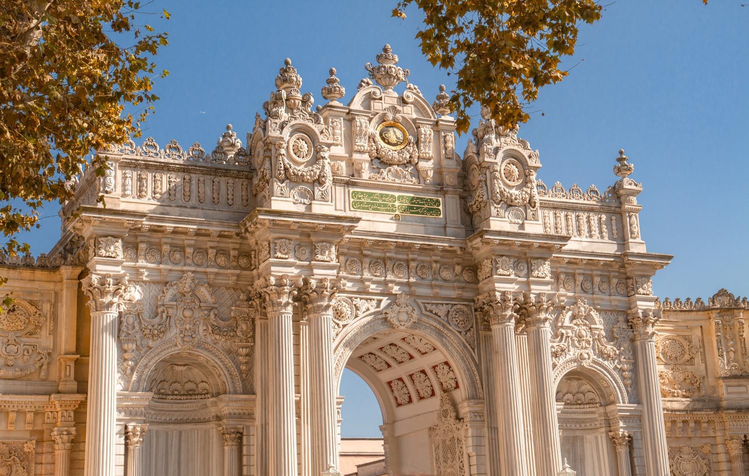 The Walls of the Dolmabahce Palace