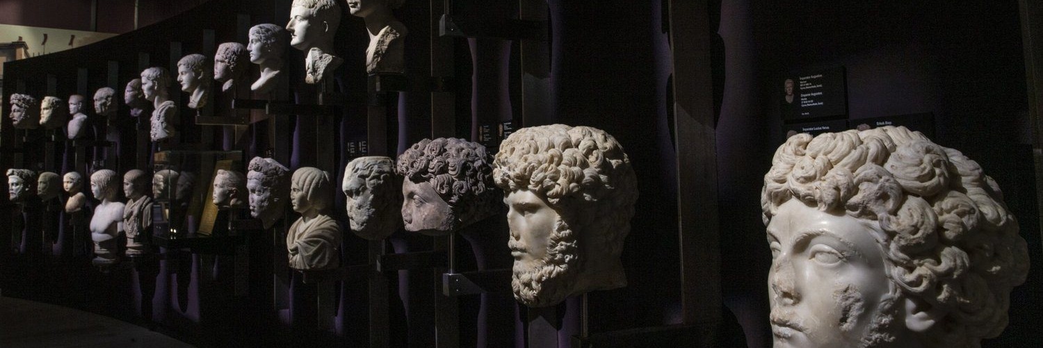 Head of the statues in the Istanbul Archaeological Museums